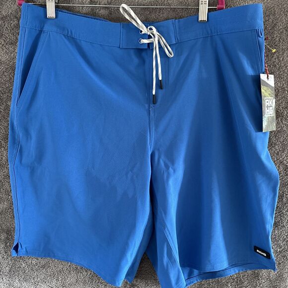 Duluth Trading Alaskan Hardgear Lost Lake Swim Board Shorts Mens 40 Blue 11”